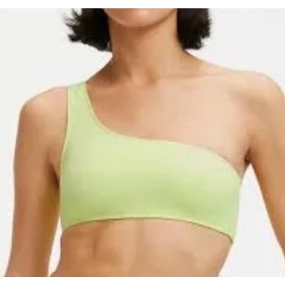 American Scuba Hot Shoulder Bikini Top Size 5 XXL Swim Key Lime Green NWT - Picture 1 of 10
